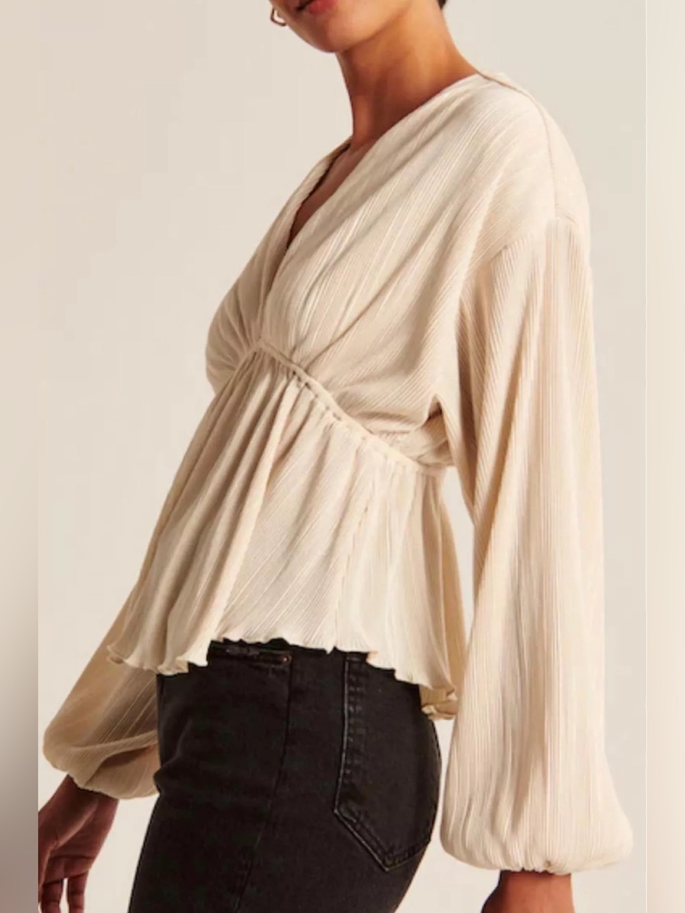Abercrombie & Fitch Long Sleeve Top